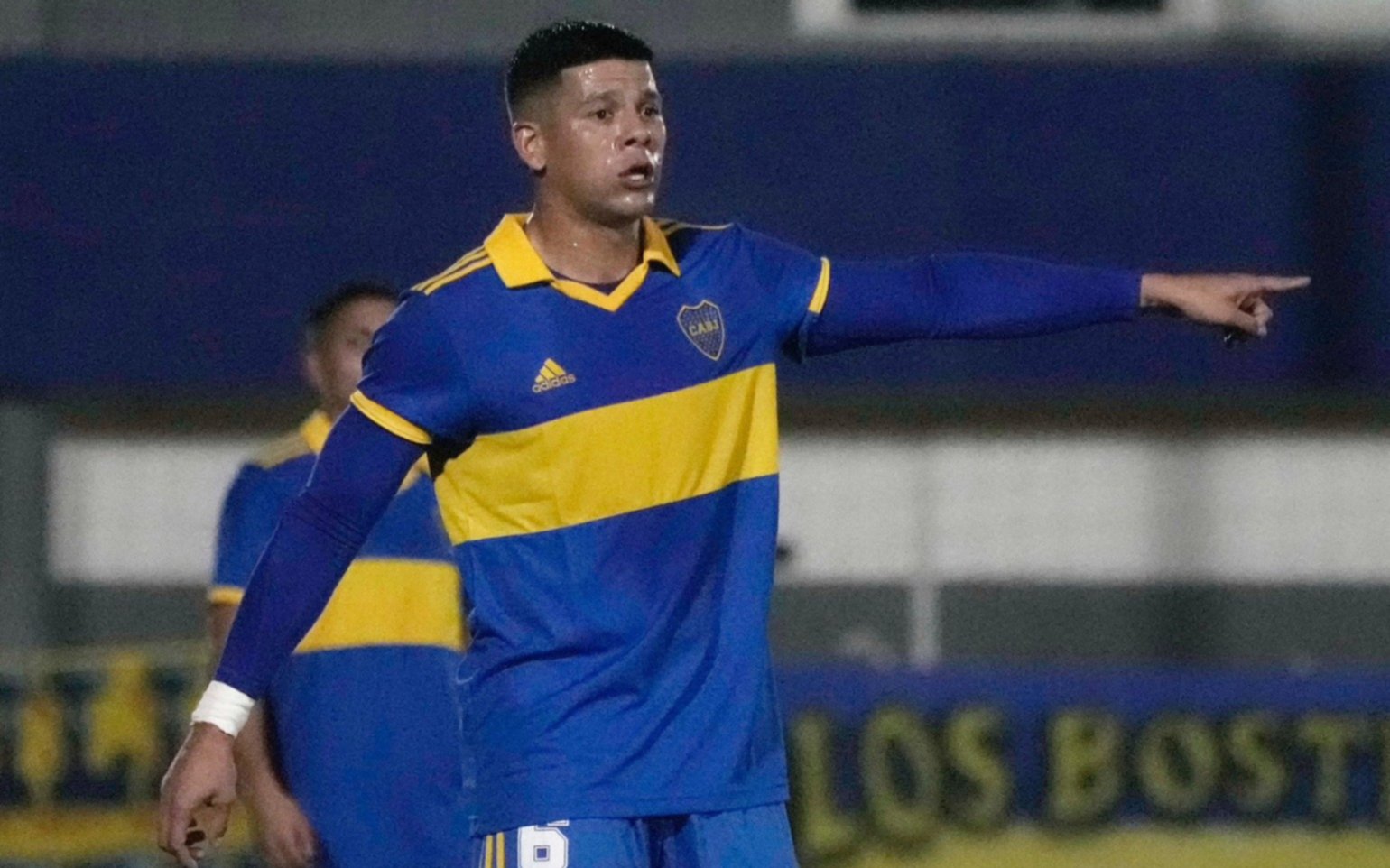 Marcos Rojo volvió a jugar con la Reserva de Boca y recibió un saludo especial