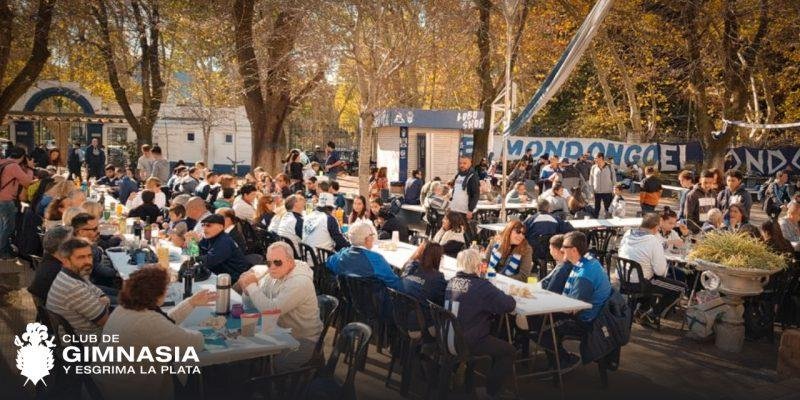 Gimnasia festeja sus 136 años con un almuerzo popular