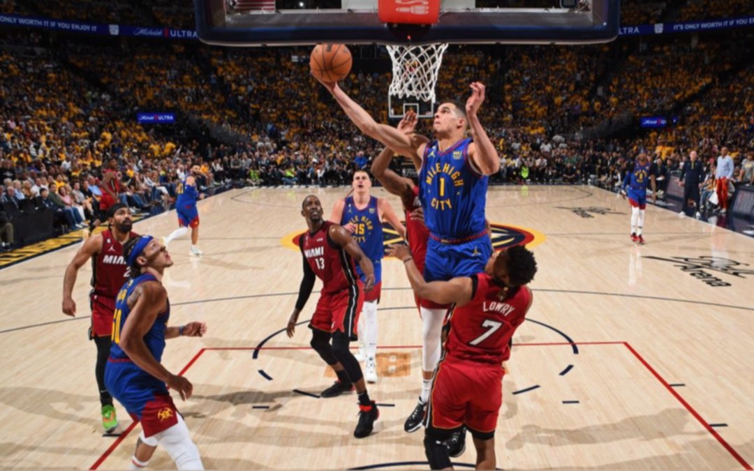 Finales de la NBA: Denver Nuggets y Miami Heat se vuelven a enfrentar en el segundo juego