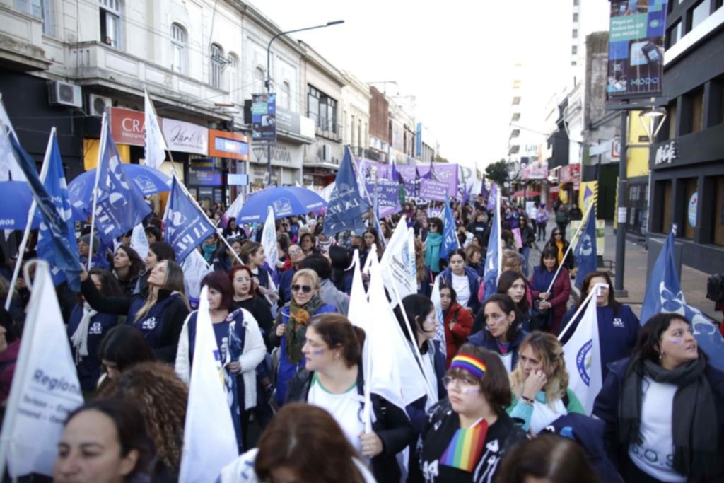 Ni Una Menos renovó con una marcha el reclamo contra la violencia de género