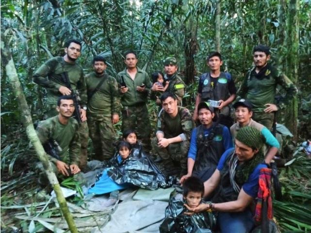 Los nenes rescatados en la selva “están en condiciones aceptables”