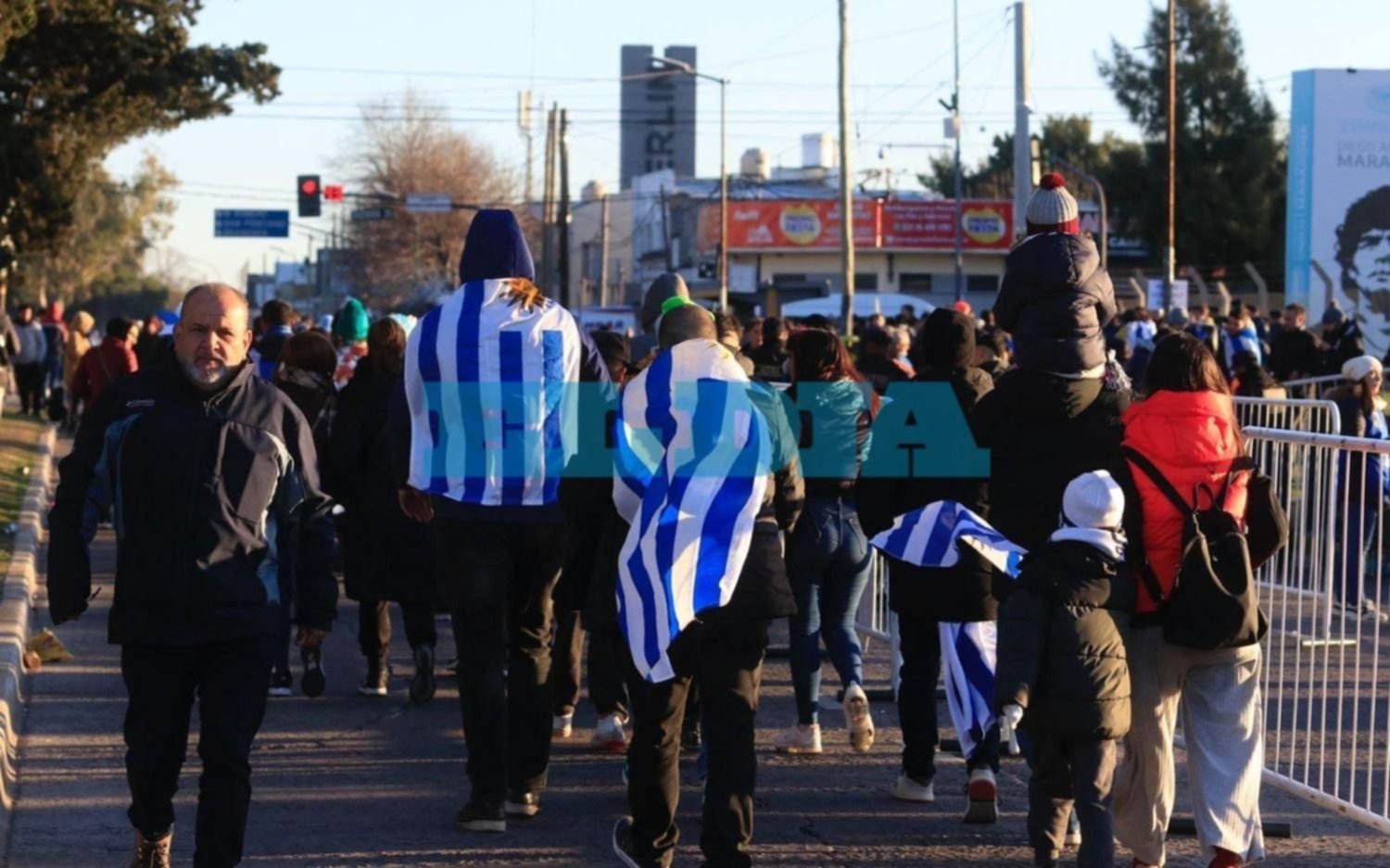 La Plata se tiñó de celeste: aluvión de uruguayos para presenciar la Final del Mundial Sub 20