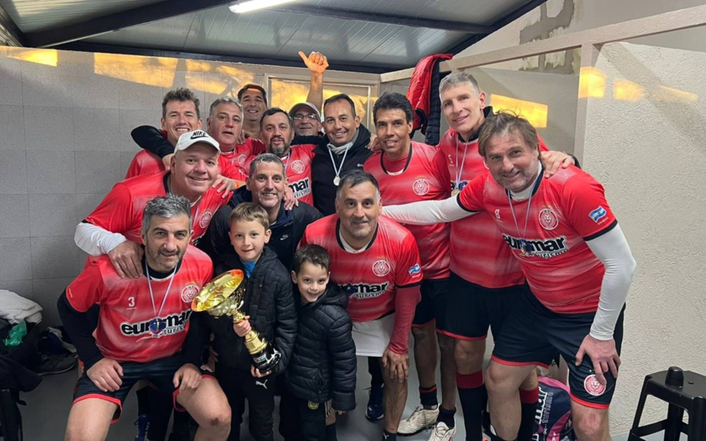 La categoría 73 de Estudiantes, campeona otra vez con tres goles de Palermo