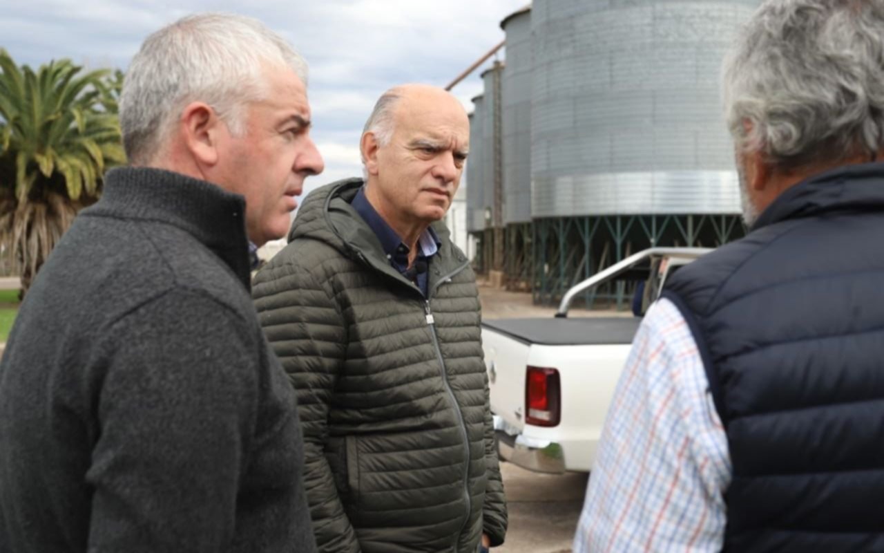 Grindetti con productores rurales: "El Estado tiene que dejar de ser una mochila para el campo"