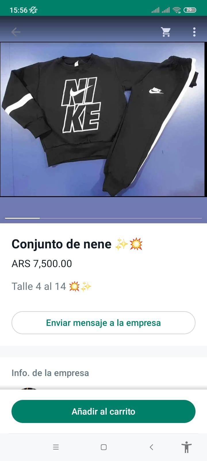 Usan el frente de conocidos locales del Centro para vender ropa trucha
