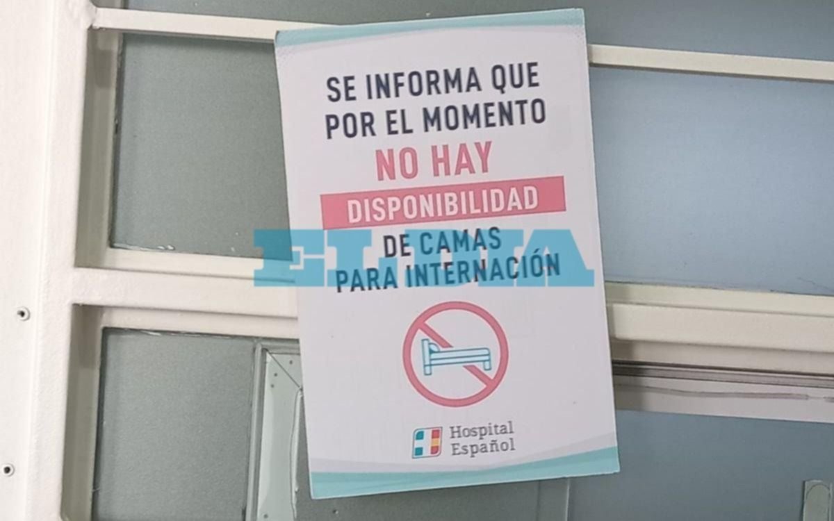 Un hospital de La Plata se quedó sin disponibilidad de camas de internación y advierten por "sobredemanda"
