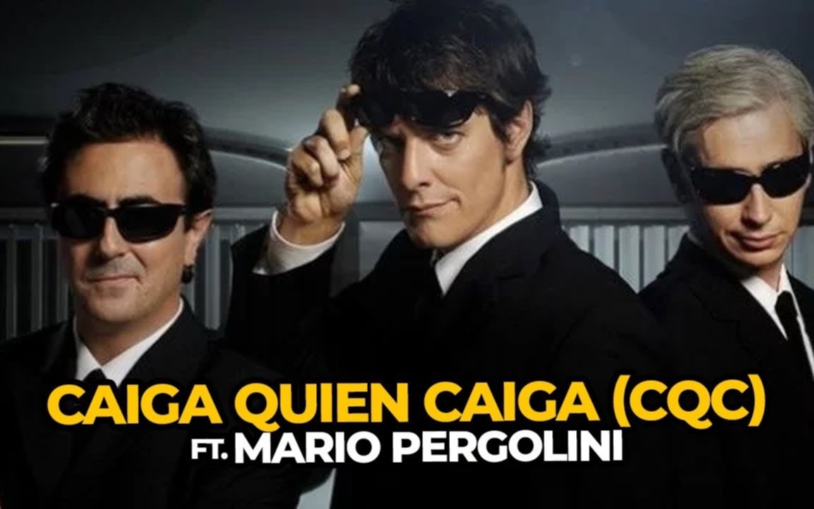 Se supo: Mario Pergolini reveló por qué usaban anteojos oscuros en CQC