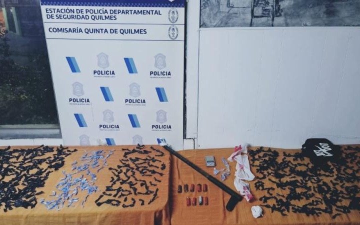Desbaratan bunker narco en Quilmes: arrestan a padre e hija