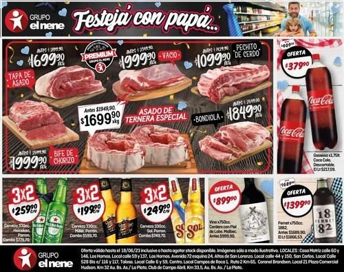 Con EL NENE, prepará el festejo para Papá con increíbles ofertas para la parrilla
