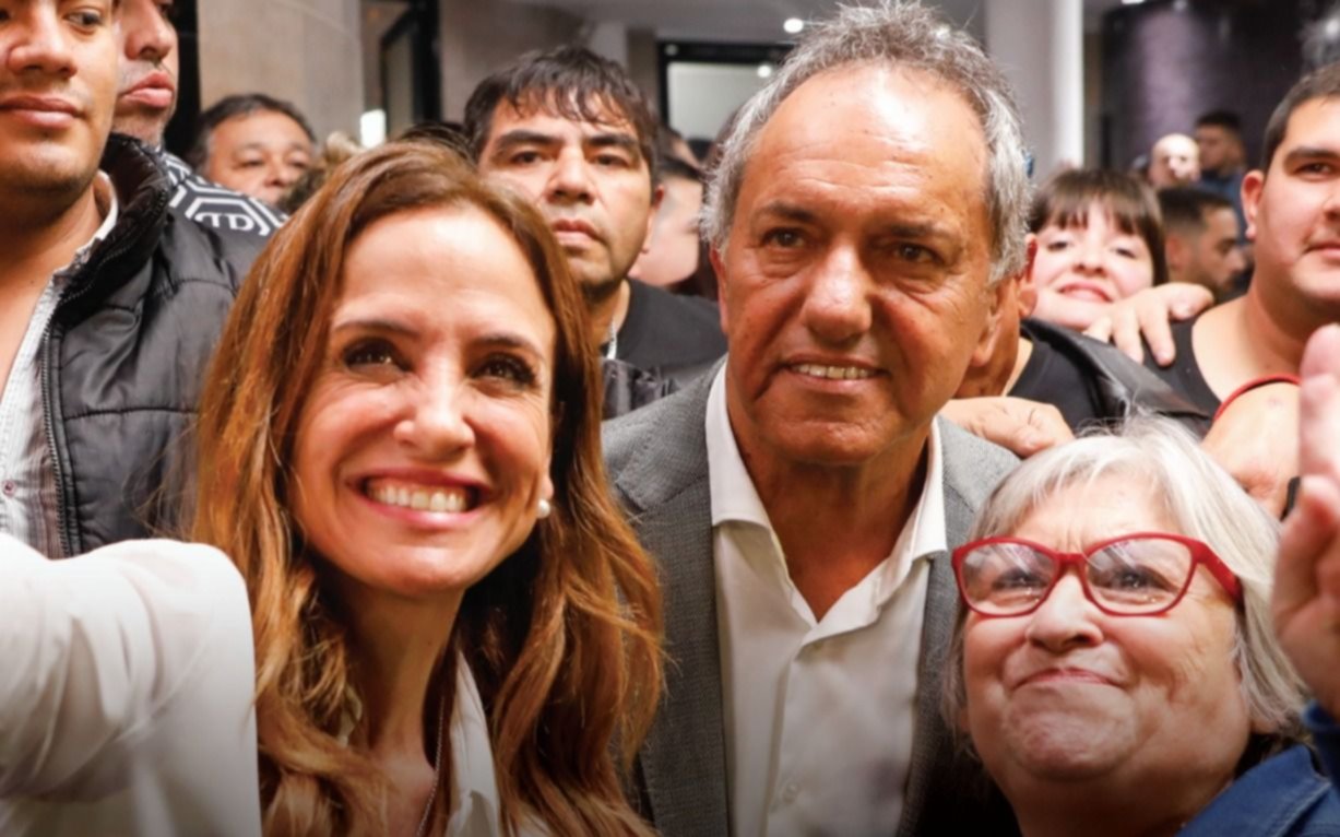 "Unidos triunfaremos": Scioli y Tolosa Paz meten presión en la interna de Unión por la Patria