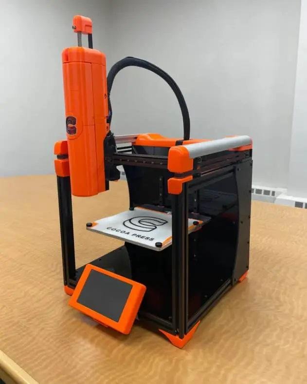 Un impresora 3D permite fabricar chocolate en casa