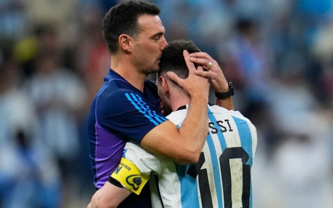 Lionel Scaloni: "Messi sigue estando en la Selección pero el equipo está por encima de todos los nombres"