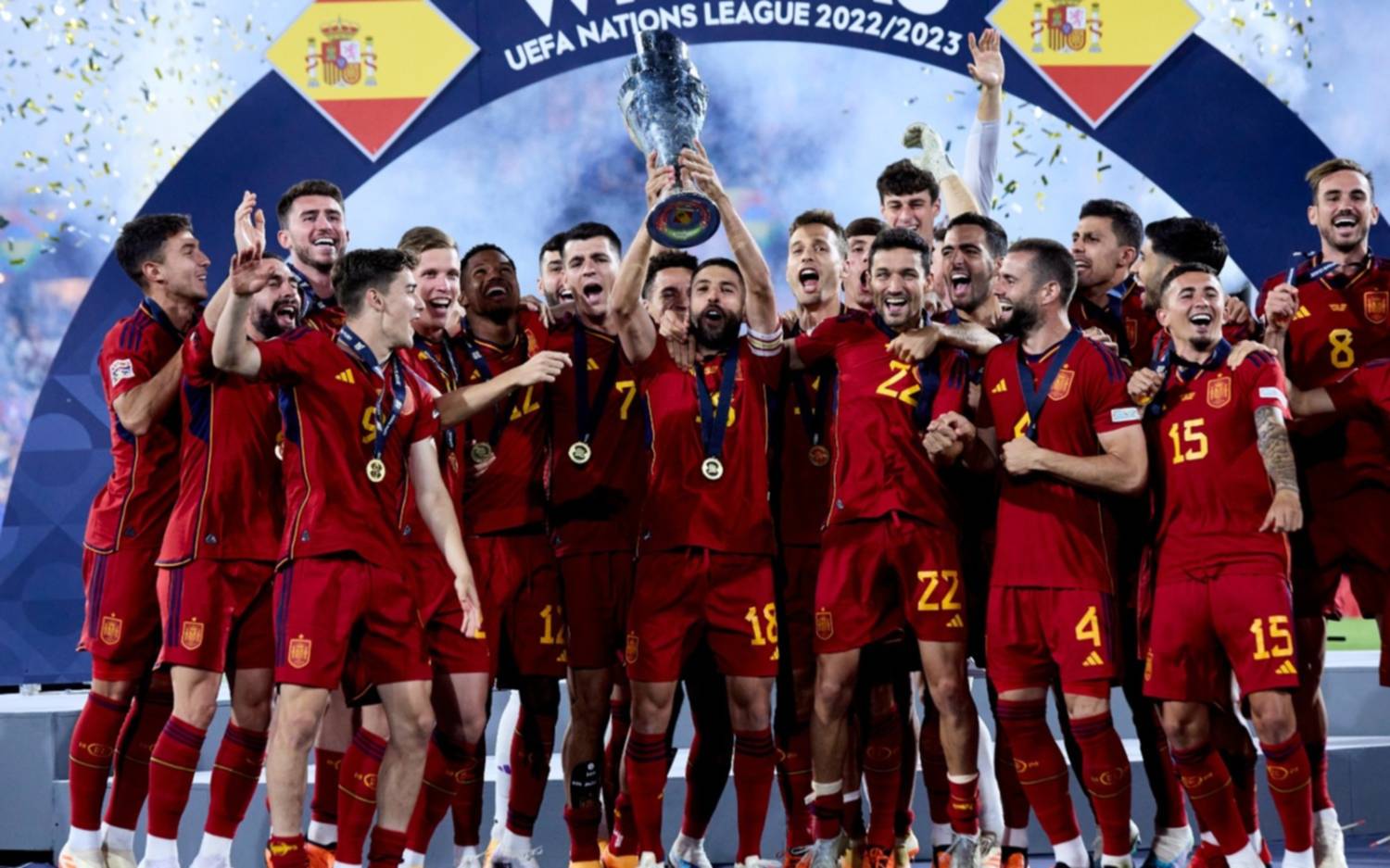 España derrotó en penales a Croacia y se consagró campeón de la Liga de las Naciones