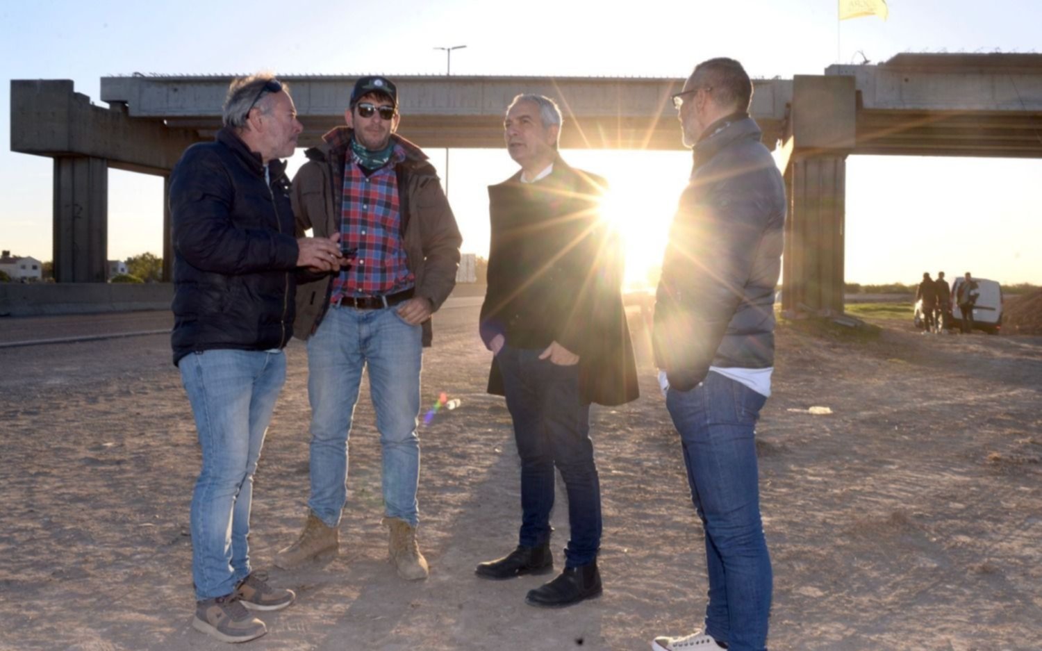 Alak confirmó que en octubre terminan las obras de empalme de la Autopista con la avenida 520