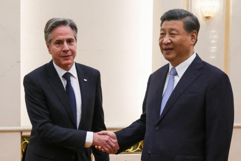 Con China, un poco mejor tras la visita de Blinken
