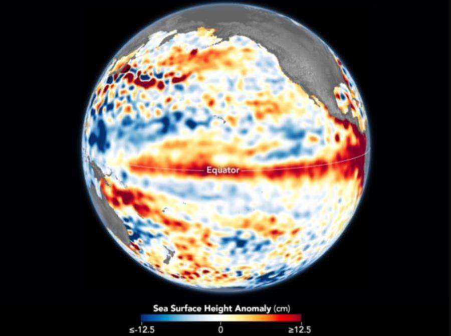 El Niño dice presente: lo que arrojan las mediciones satelitales y oceánicas sobre el fenómeno