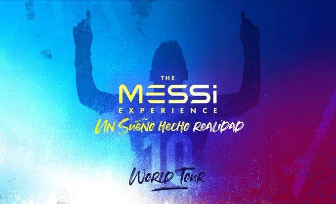 Messi lanzó muestra interactiva sobre su trayectoria futbolística