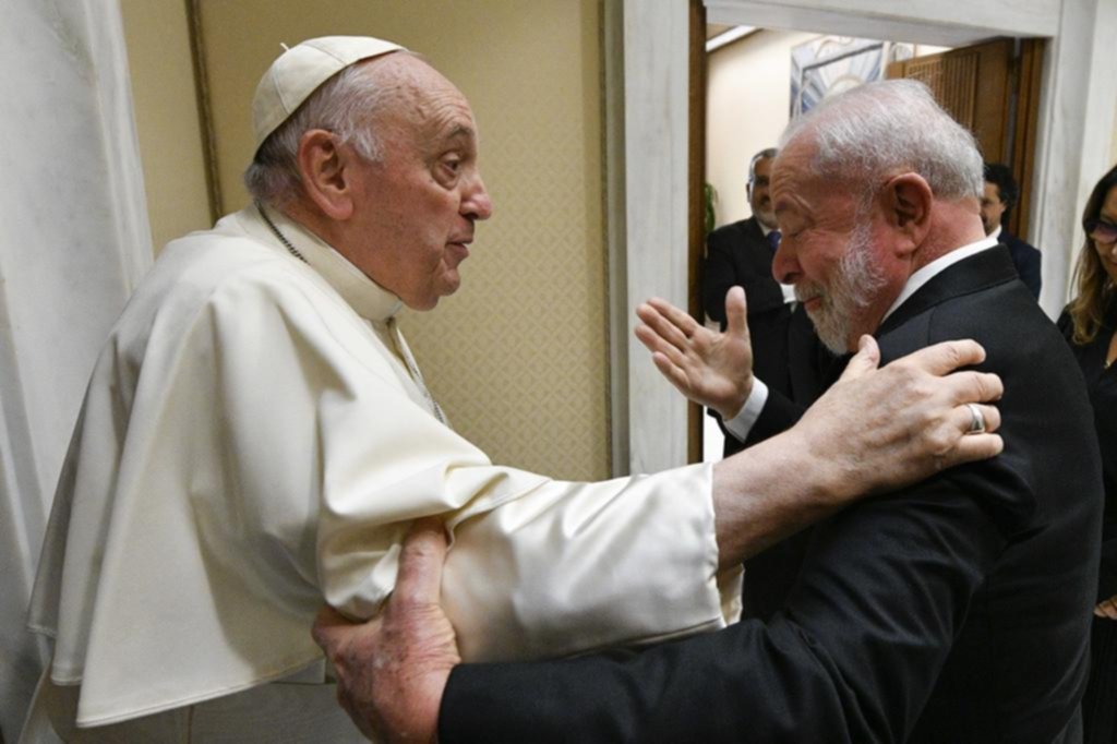 El Papa y Lula, a pura charla en el Vaticano