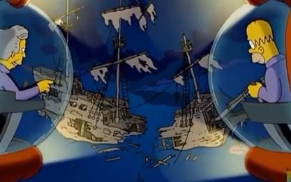 Los Simpson lo hicieron de nuevo: hace 17 años anticiparon la desaparición del submarino que exploraba el Titanic
