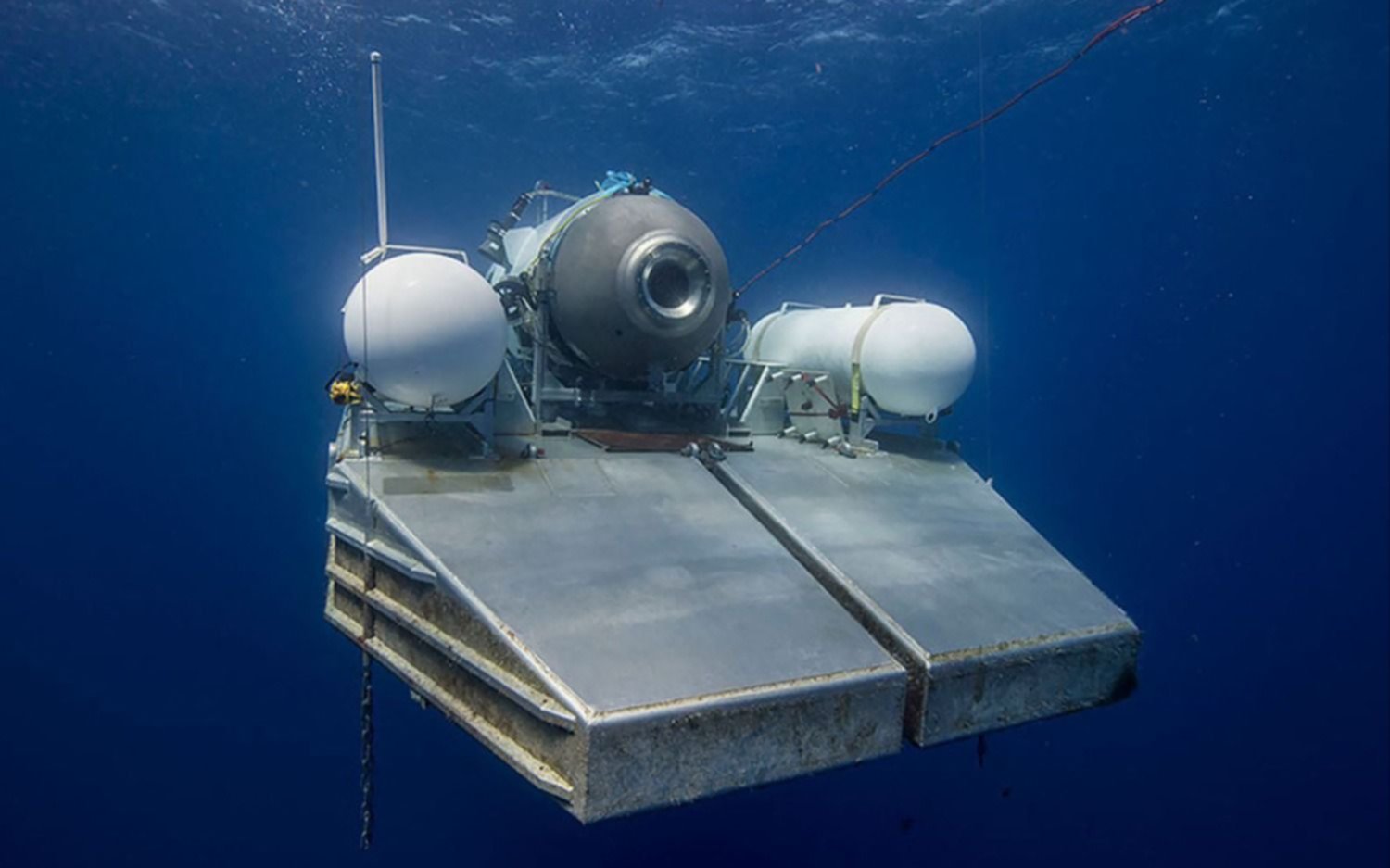 En el "Titan" ya no había oxígeno y se analizan "restos materiales" hallados por el robot