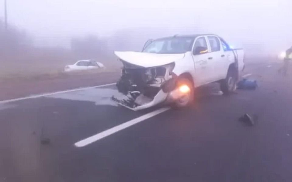 Murió familiar de un intendente bonaerense en un choque frontal en la Ruta 5
