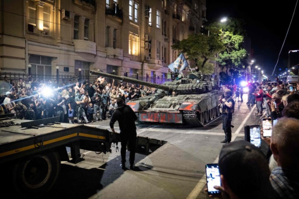 Rebelión contra Putin: el mayor desafío a su autoridad