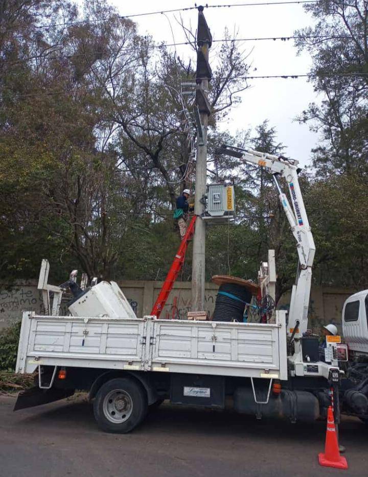 La zona Norte, otra vez con problemas por la luz