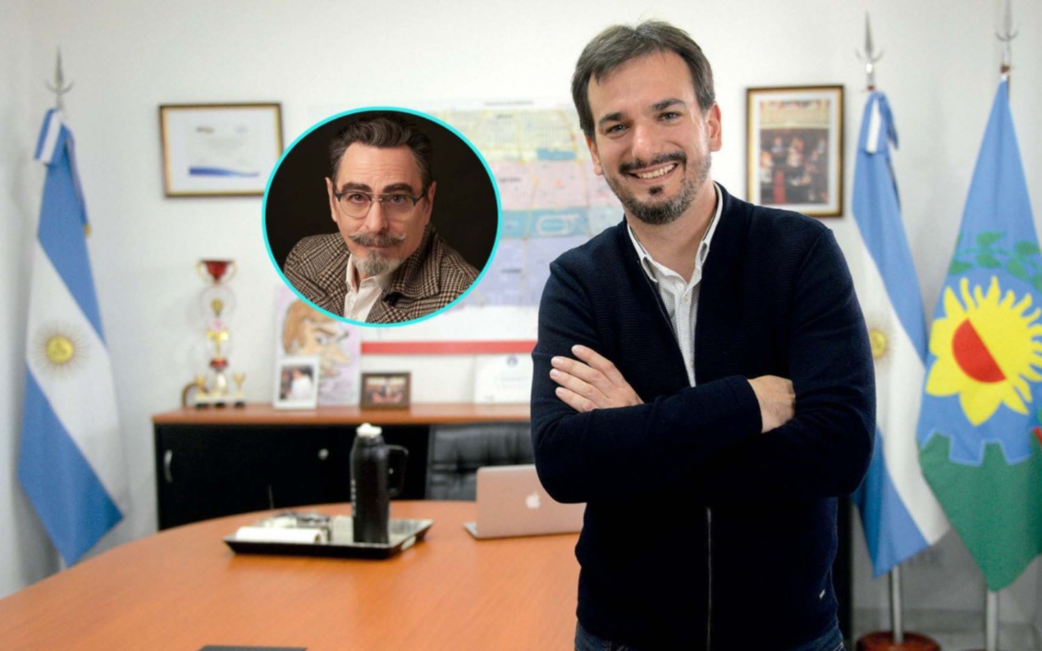 Sebastián Galmarini, apuntó contra Andahazi: “¿No es más fácil sacarse la careta?”
