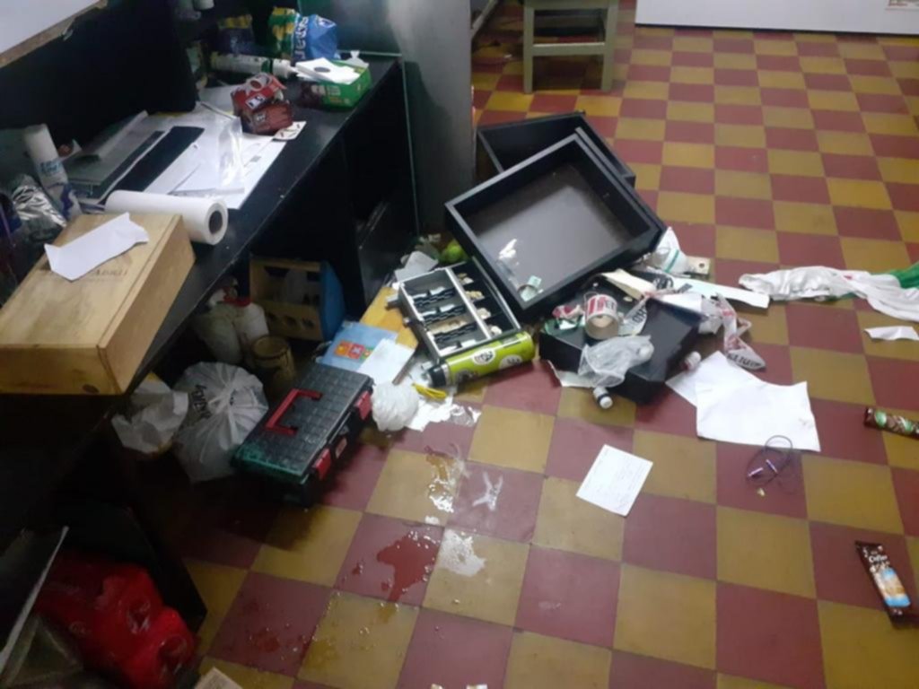 Ataque vandálico en el club Villa Elvira