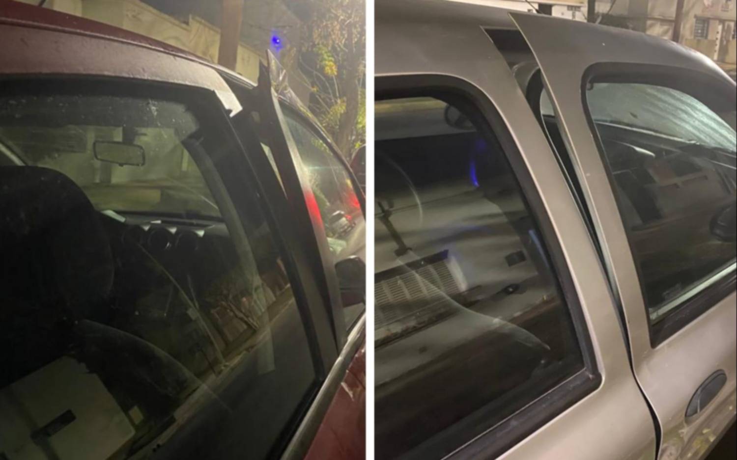 Barretearon dos autos y denuncian que "está en rojo" la zona del Parque San Martín