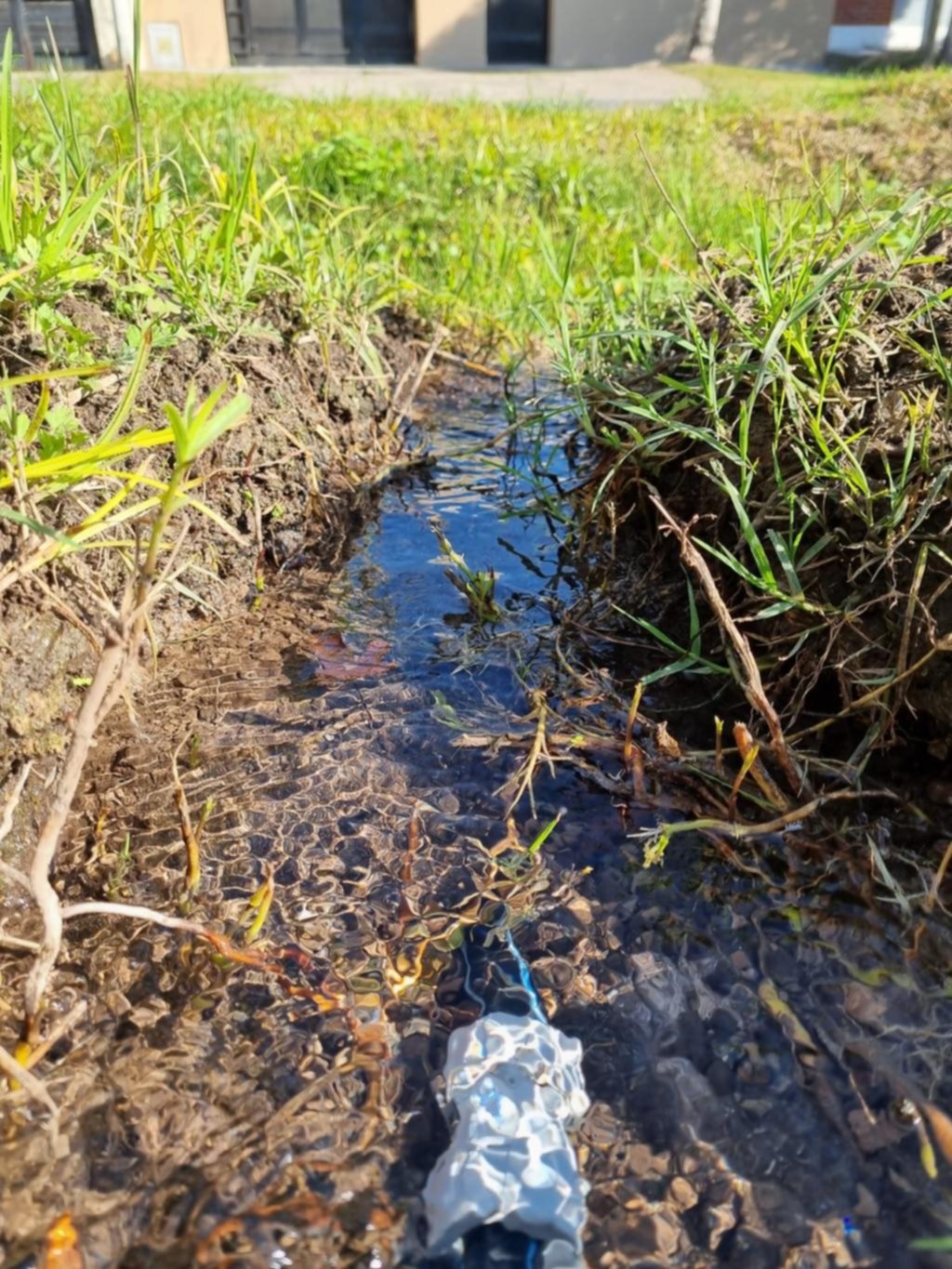 Múltiples reclamos por una cañería destruida
