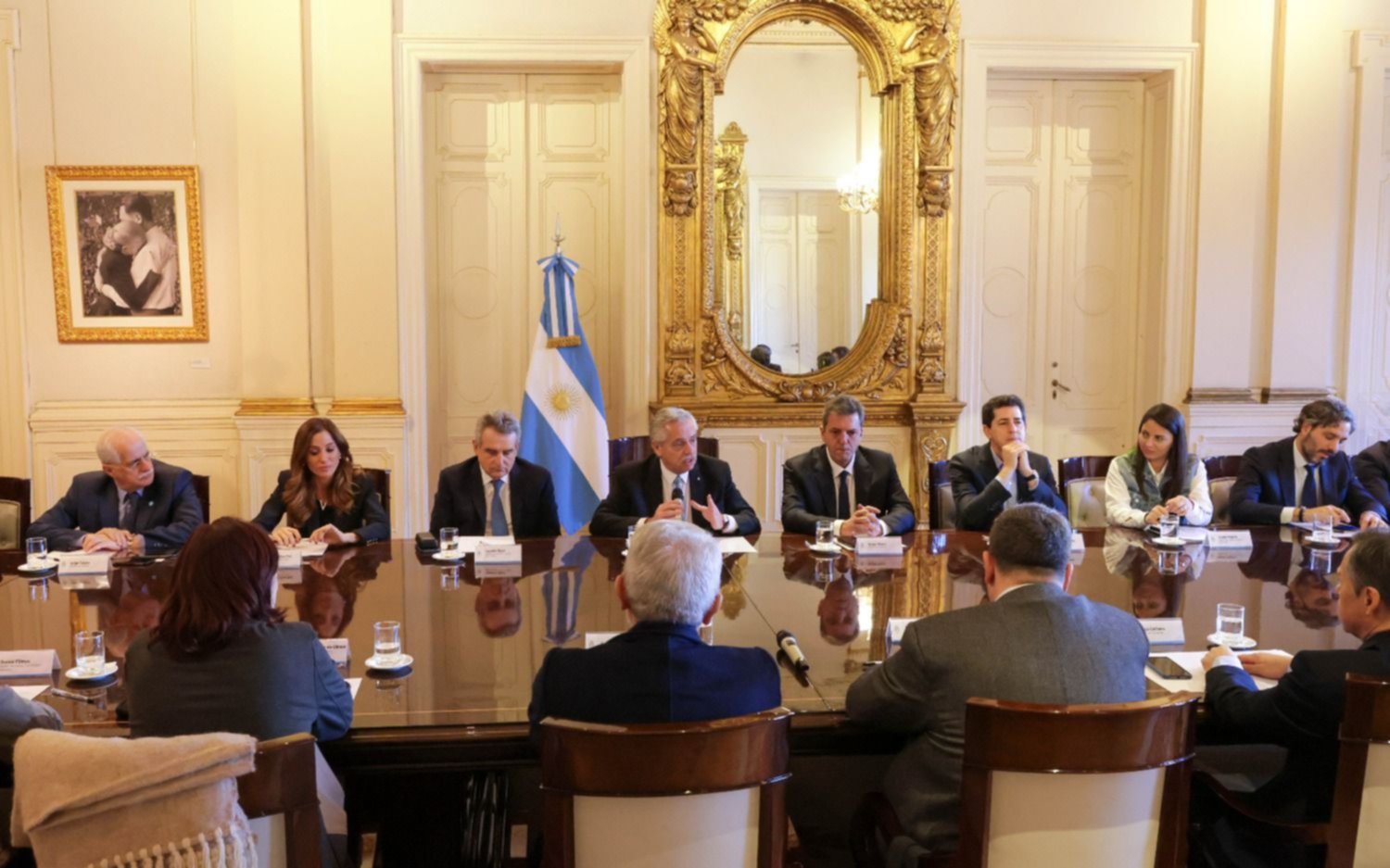 En Un Clima Tenso Por La Interna Alberto Fernández Encabezó La Primera Reunión De Gabinete En 7 1491