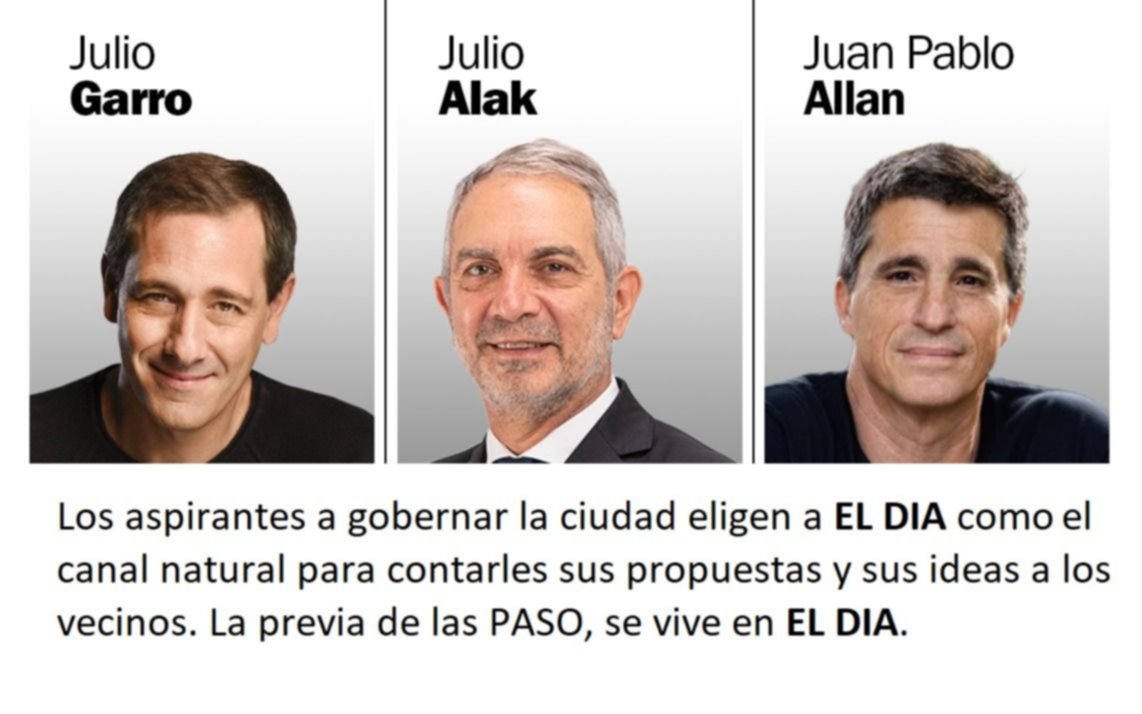 Todos los precandidatos a Intendente de La Plata pasan por EL DIA