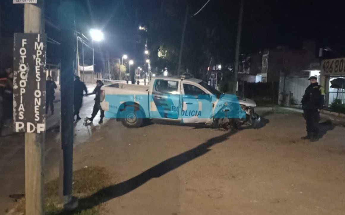 Persecución, patrullero destrozado, lluvia de balas y muerte en La Plata: un ladrón abatido en una noche de furia