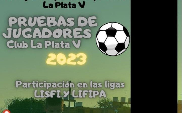 La Plata V abre la convocatoria para jugadores: para qué categorías será la prueba