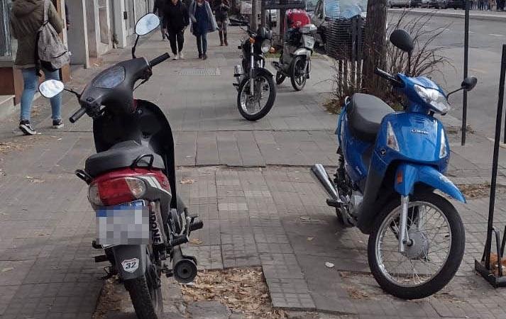 “Estacioná donde quieras” en versión motos