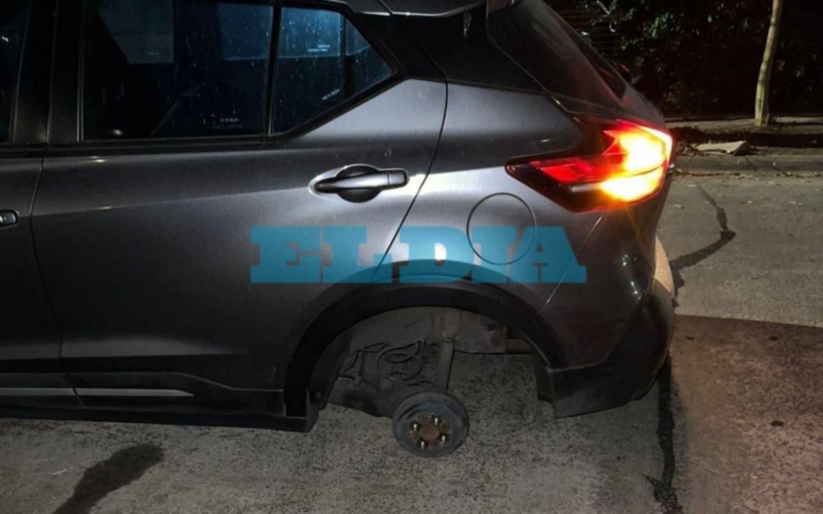 Los "roba ruedas" volvieron a atacar en la zona de Gonnet y los vecinos denuncian "zona liberada"