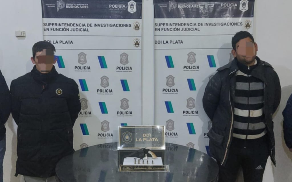 Dos detenidos por un robo a mano armada en Berisso