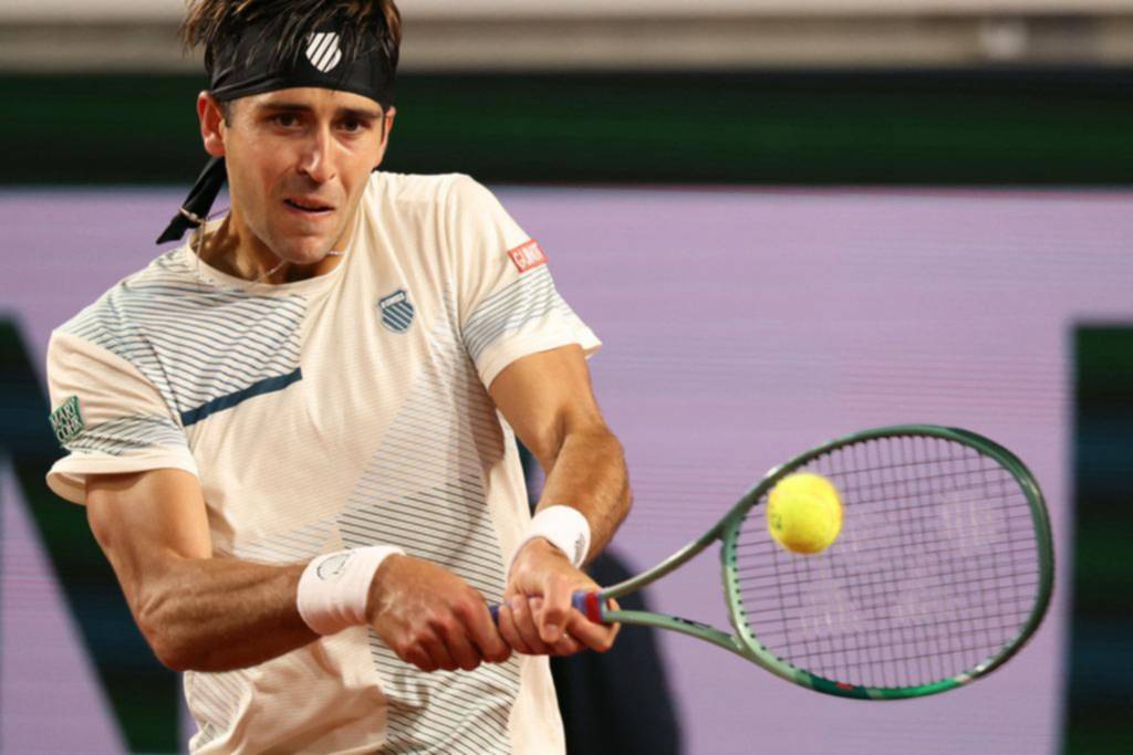 Se terminó el sueño de Etcheverry en Roland Garros