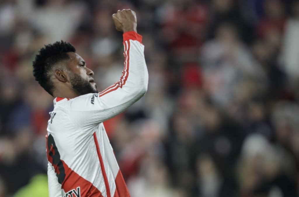 De local, River es una garantía, igual que el colombiano Borja, quien festejó un “hat-trick”
