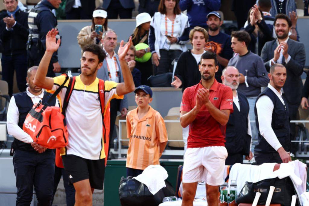 Cerúndolo: se dejó estar y Djokovic no lo perdonó