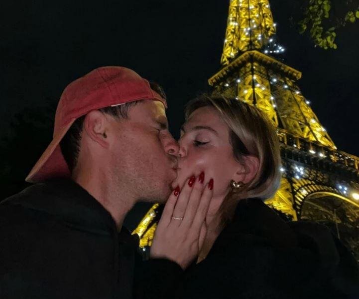 Schwartzman, en una noche romántica