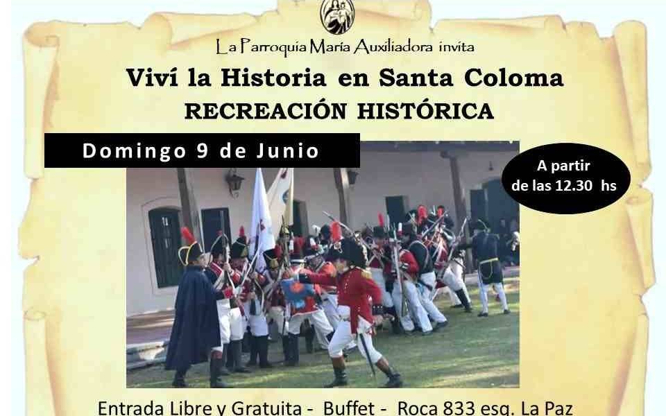 Recreación histórica de las Invasiones Inglesas en Bernal