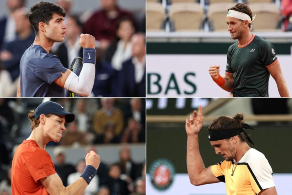 Sinner y Alcaraz, una final anticipada en el polvo de ladrillo de Roland Garros