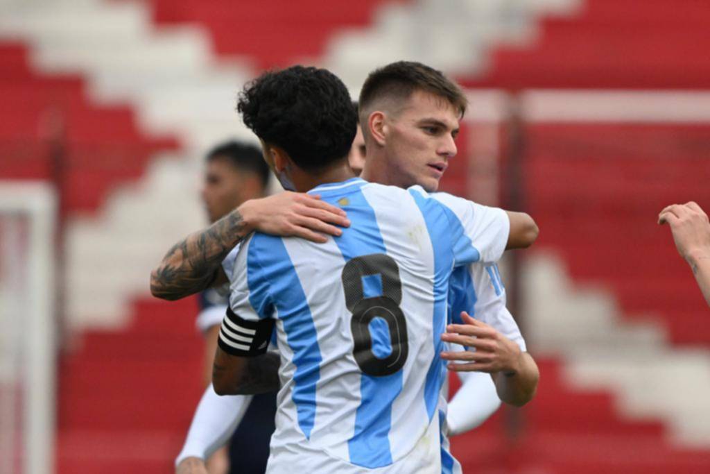 La Sub 23 se lució con una goleada ante Paraguay