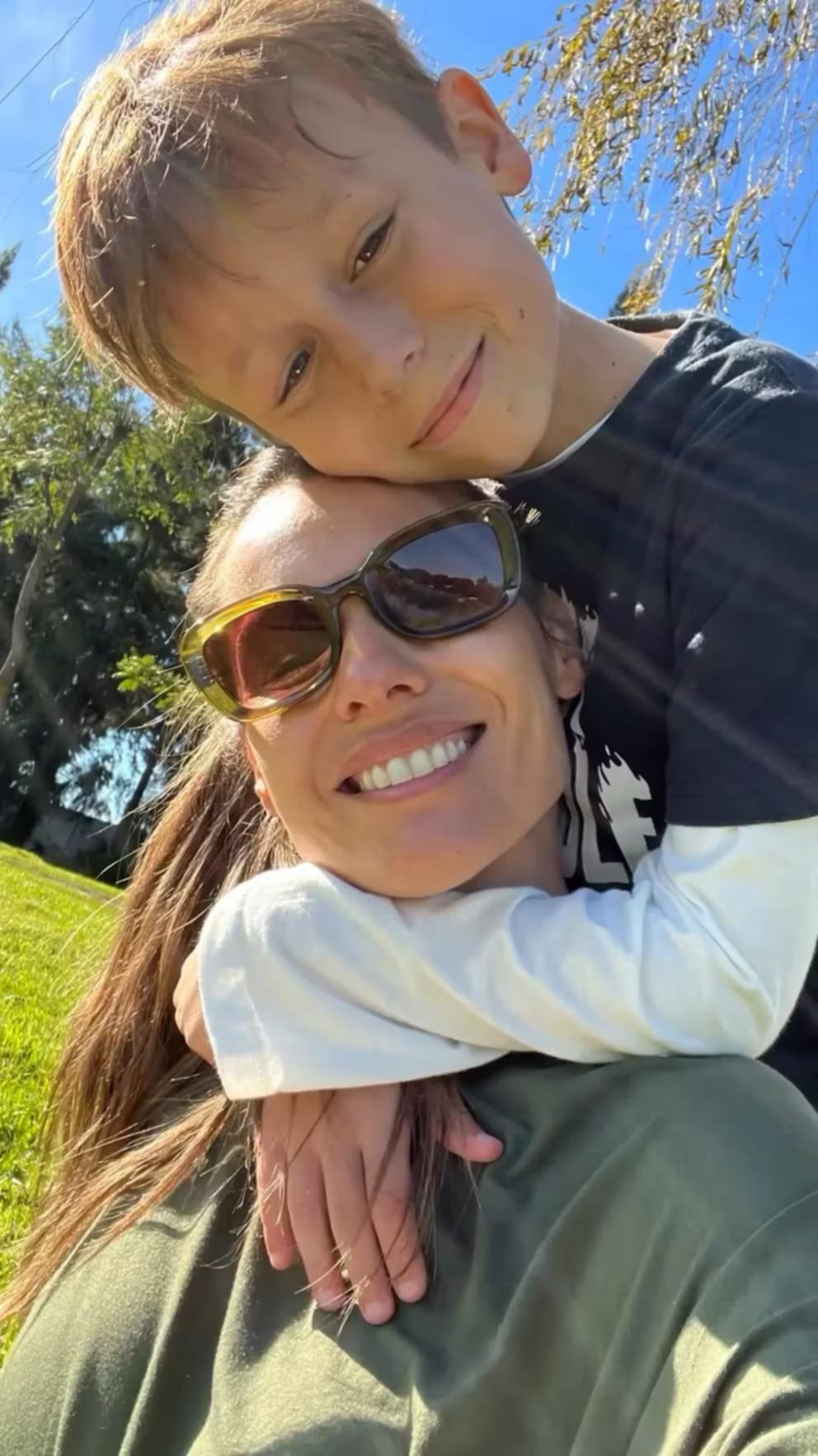 La emotiva dedicatoria de Pampita a su hijo