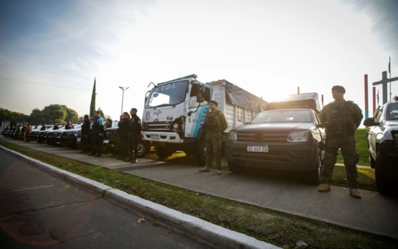 Nuevo megaoperativo de seguridad en el Parque de la Ciudad