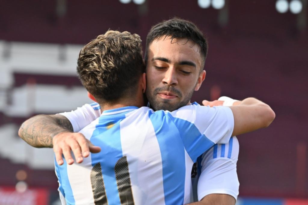 El Sub-23 volvió a ganarle a Paraguay, esta vez con goles de Giuliano Simeone