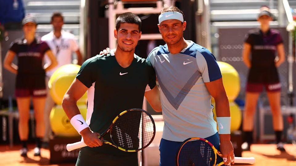 Alcaraz y Nadal jugarán en dobles, en París 2024