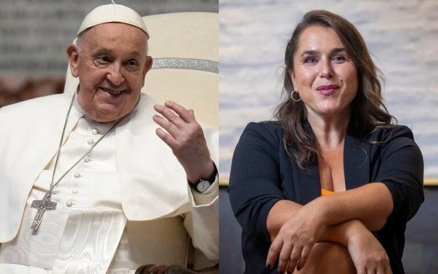 Malena Guinzburg tuvo audiencia con el Papa Francisco en el Vaticano: le llevó un regalo bien argentino